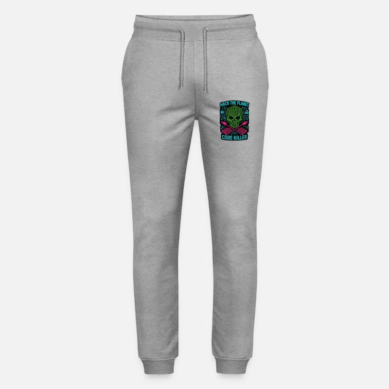 Hack the Planet Code Killer - Cyber Security Stanley/Stella Mover Unisex Organic Jogging Trousers