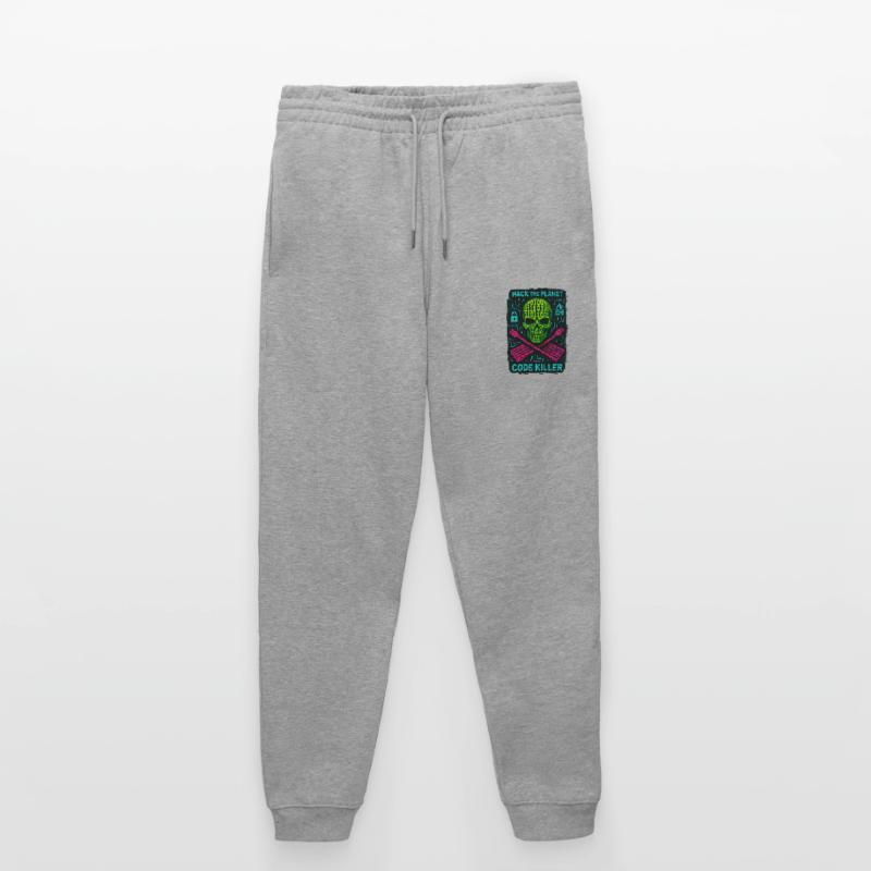 Hack the Planet Code Killer - Cyber Security Stanley/Stella Mover Unisex Organic Jogging Trousers