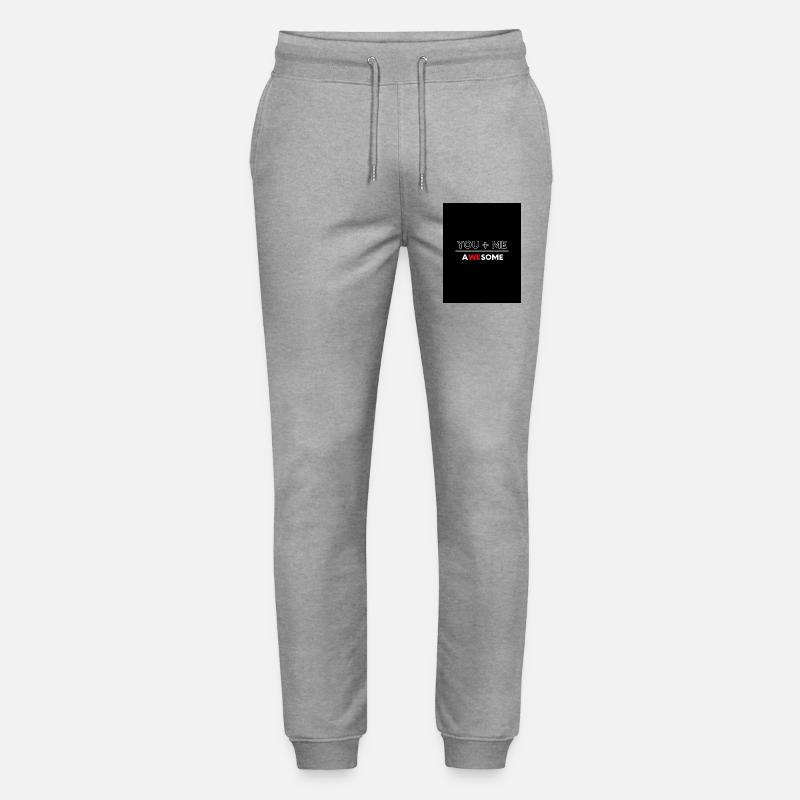 Du Plus Ich Großartig - Stanley/Stella Unisex Bio Jogginghose Mover  - Grau meliert