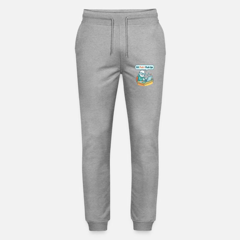 Git Push > Pompes - Pantalon de jogging bio MOVER Stanley/Stella unisexe - gris chiné