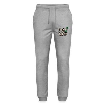 St. Patrick’s Day Shirt – Paddy’s Day Legend - Stanley/Stella Unisex Bio Jogginghose Mover  - Grau meliert - Vorne - Marisol (170cm) & Nik (191cm)