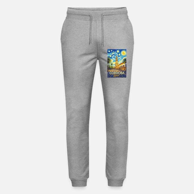 Cordoba Spain - Stanley/Stella Unisex Bio Jogginghose Mover  - Grau meliert