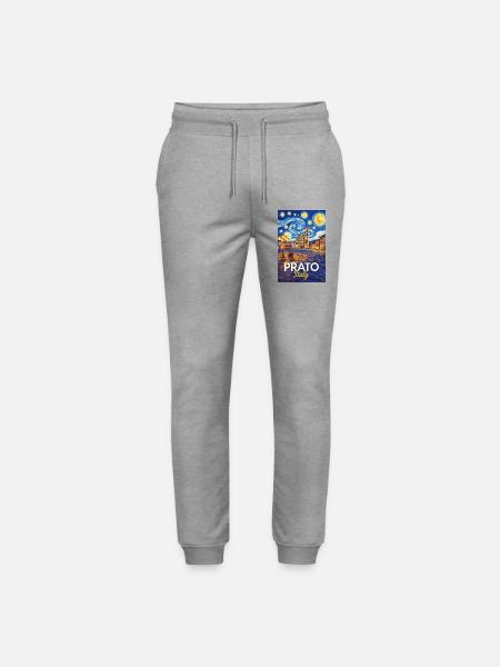 Prato, Italy. - Stanley/Stella Mover Unisex Organic Jogging Trousers - heather grey