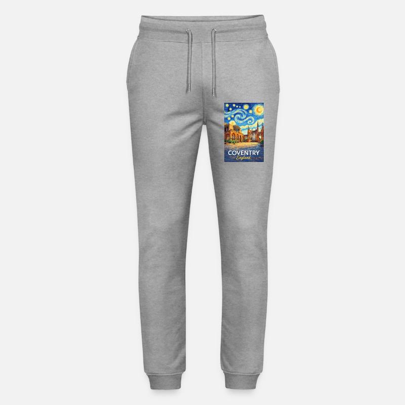 Coventry, England - Stanley/Stella Unisex Bio Jogginghose Mover  - Grau meliert