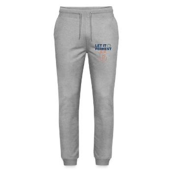 Sourdough Bread Baking Baker Sourdough Starter Jar - Stanley/Stella Unisex Bio Jogginghose Mover  - Grau meliert - Vorne - Marisol (170cm) & Nik (191cm)