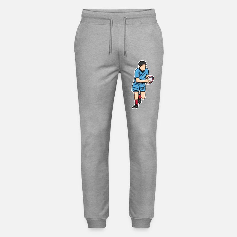 Rugby maschile - Pantaloni da jogger unisex ed ecologici Mover di Stanley/Stella - grigio melange