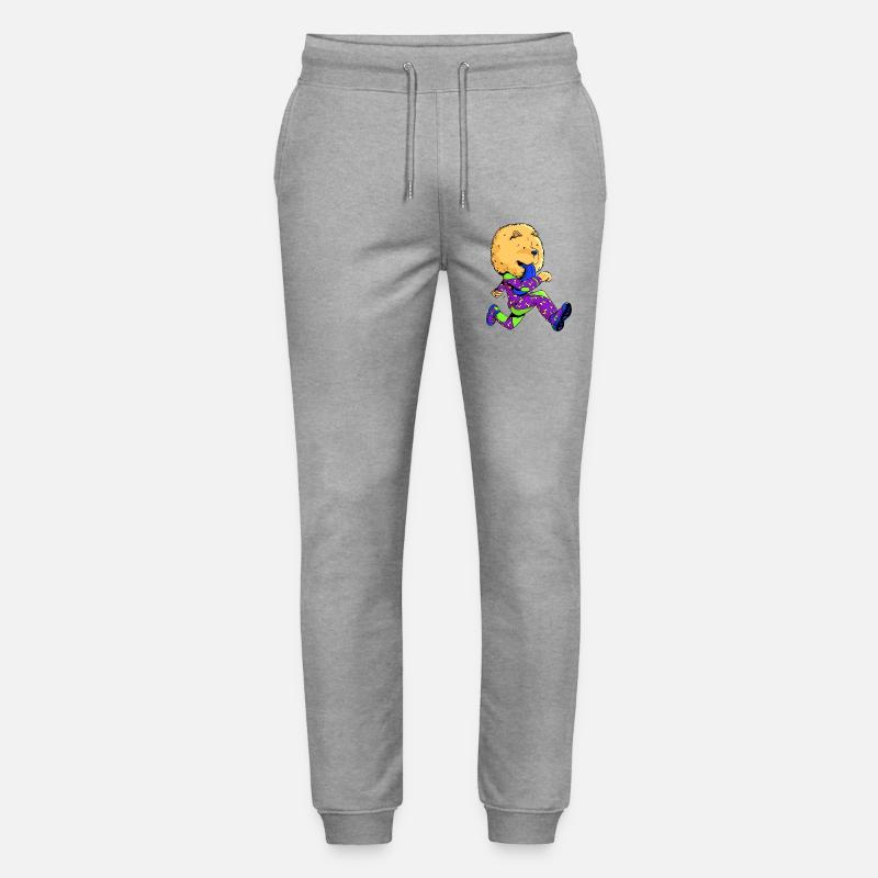 Chow-Chow-Runner - Stanley/Stella Unisex Bio Jogginghose Mover  - Grau meliert
