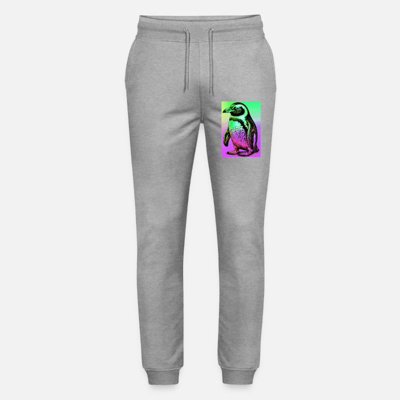 Pinguin - Stanley/Stella Unisex Bio Jogginghose Mover  - Grau meliert