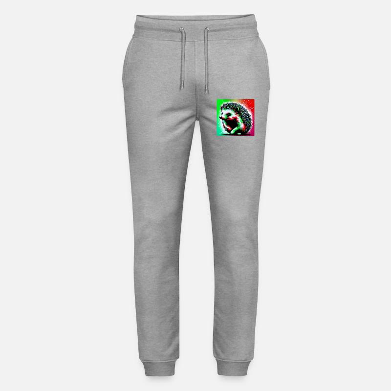 Igel - Stanley/Stella Unisex Bio Jogginghose Mover  - Grau meliert