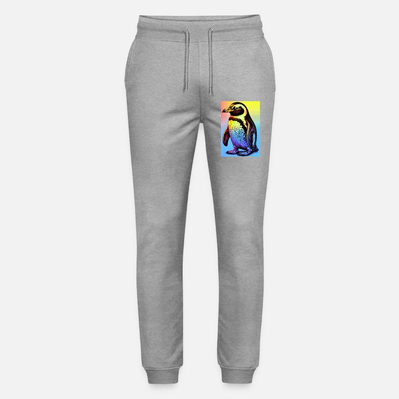 Pinguin - Stanley/Stella Unisex Bio Jogginghose Mover  - Grau meliert