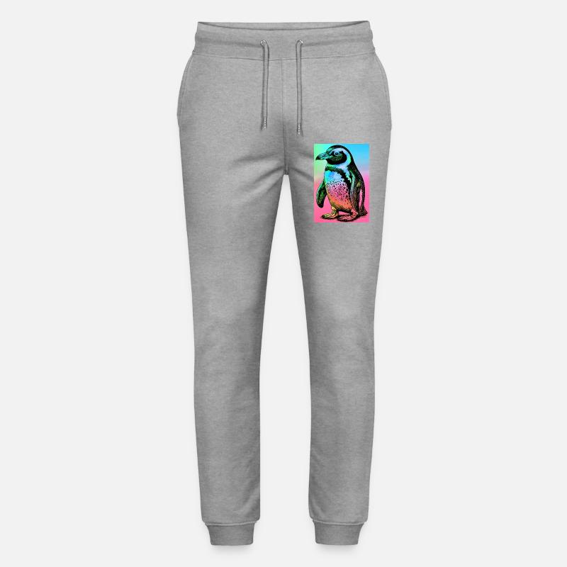 Pinguin - Stanley/Stella Unisex Bio Jogginghose Mover  - Grau meliert