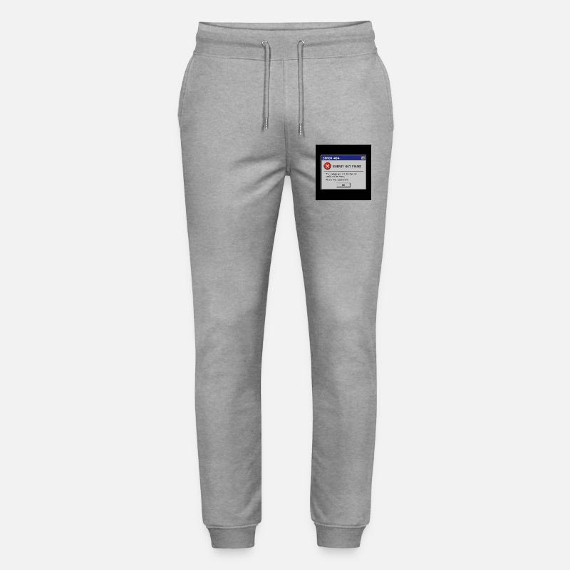 Error 404 Energy Not Found - Stanley/Stella Mover Unisex Organic Jogging Trousers - heather grey