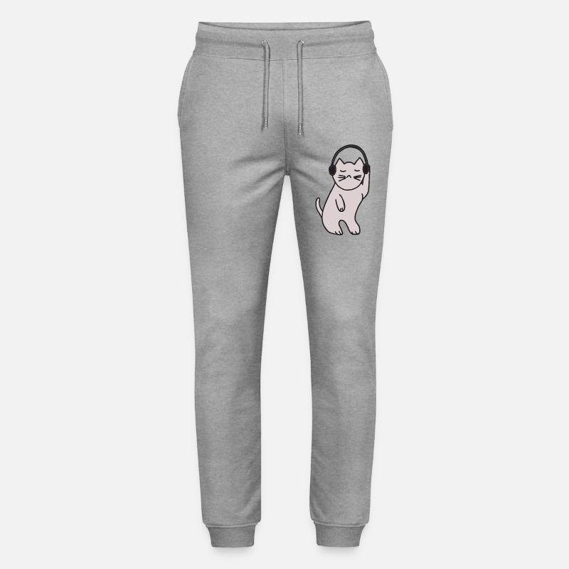 Reine disco chatte - Pantalon de jogging bio MOVER Stanley/Stella unisexe - gris chiné
