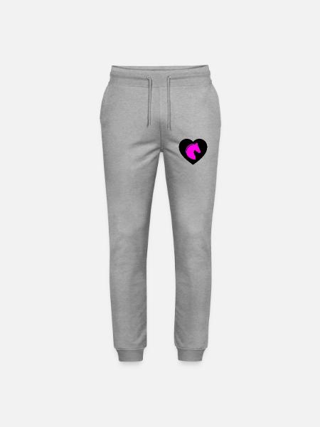 Chevaux - Pantalon de jogging bio MOVER Stanley/Stella unisexe - gris chiné