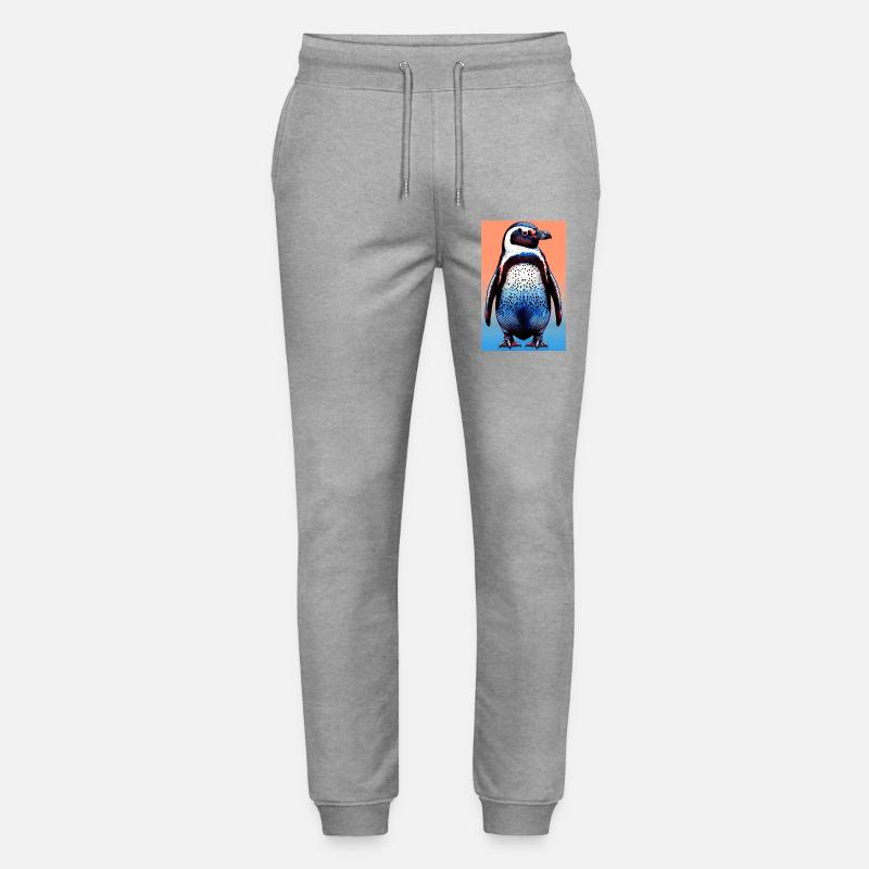 Pinguin - Stanley/Stella Unisex Bio Jogginghose Mover  - Grau meliert
