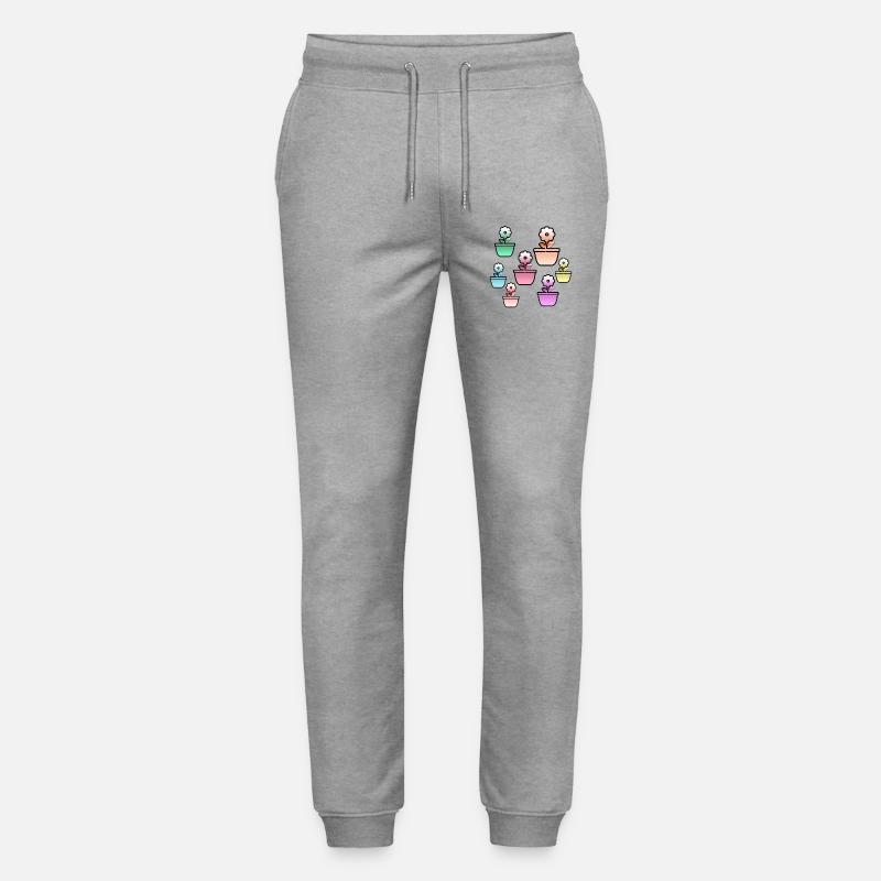 Fleur - Pantalon de jogging bio MOVER Stanley/Stella unisexe - gris chiné