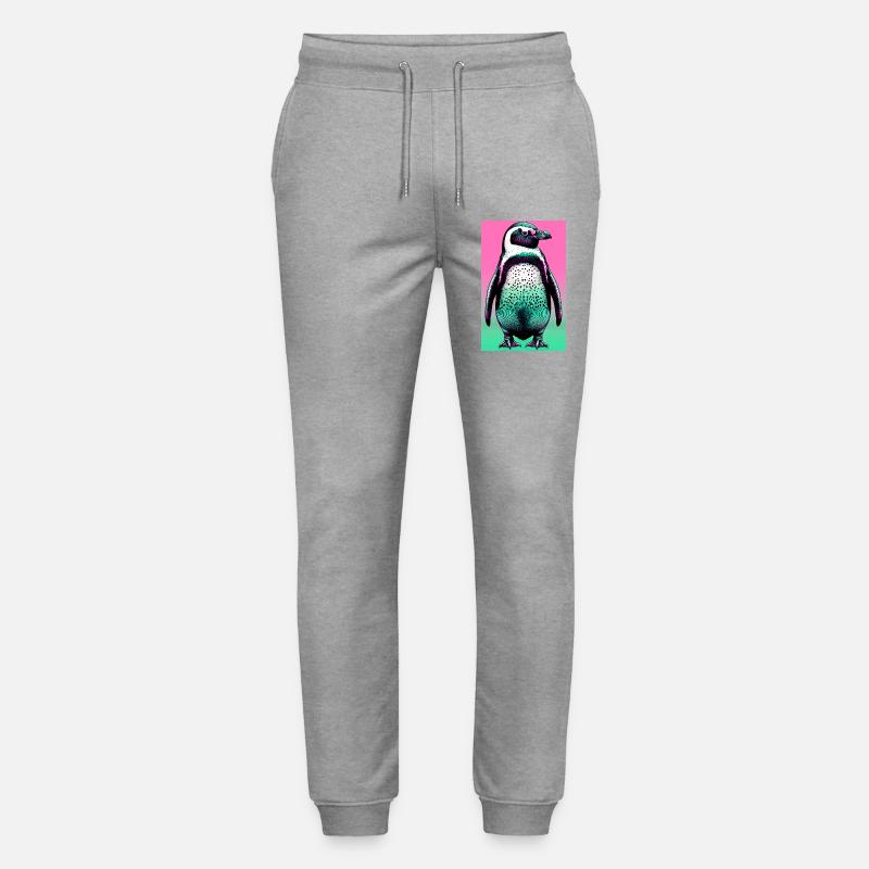 Pinguin - Stanley/Stella Unisex Bio Jogginghose Mover  - Grau meliert