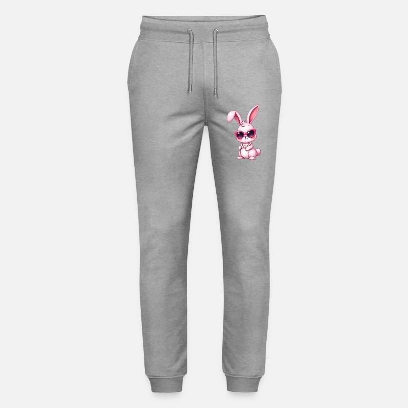 Lapin - Pantalon de jogging bio MOVER Stanley/Stella unisexe - gris chiné
