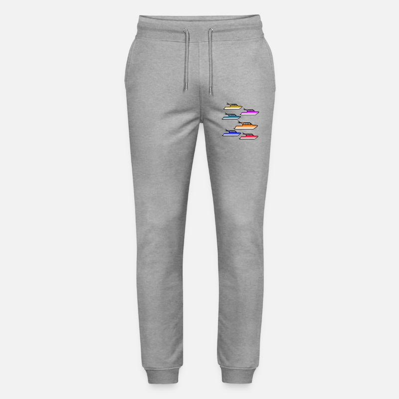 Motorboote - Stanley/Stella Unisex Bio Jogginghose Mover - Grau meliert