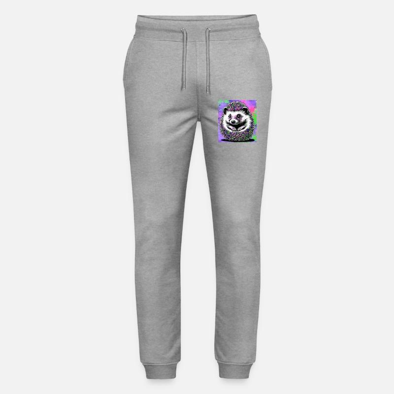 Igel - Stanley/Stella Unisex Bio Jogginghose Mover  - Grau meliert