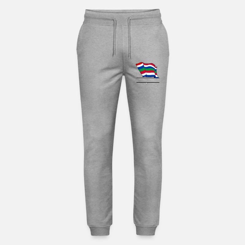 Schier Drapeau – Conception d’île sur mesure - Pantalon de jogging bio MOVER Stanley/Stella unisexe - gris chiné