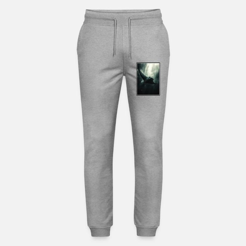 Rochen Mantarochen - Stanley/Stella Unisex Bio Jogginghose Mover  - Grau meliert