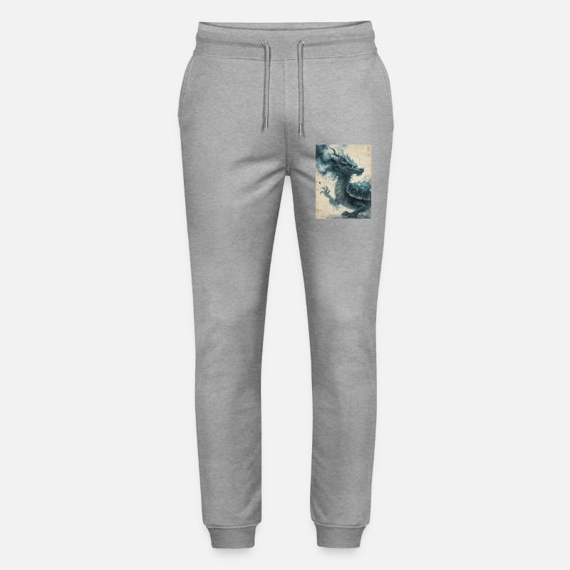 Cosmic Harmony: Xuangui – Infinity - Stanley/Stella Mover Unisex Organic Jogging Trousers - heather grey