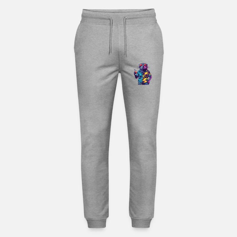 Robbe Comic Sommer - Stanley/Stella Unisex Bio Jogginghose Mover - Grau meliert