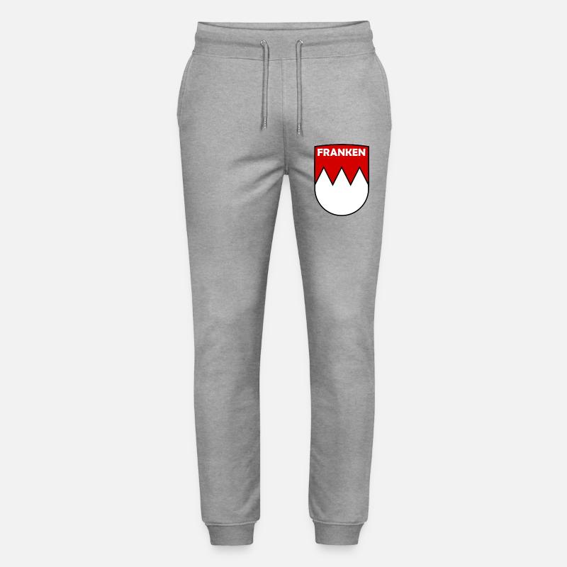 Franken Crest Logo - Pantalon de jogging bio MOVER Stanley/Stella unisexe - gris chiné