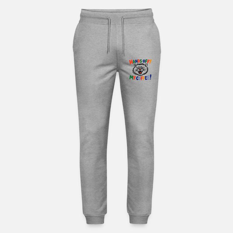 Lâchez-moi, mon café ! - Pantalon de jogging bio MOVER Stanley/Stella unisexe - gris chiné