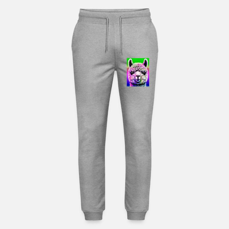 Alpaka - Stanley/Stella Unisex Bio Jogginghose Mover  - Grau meliert