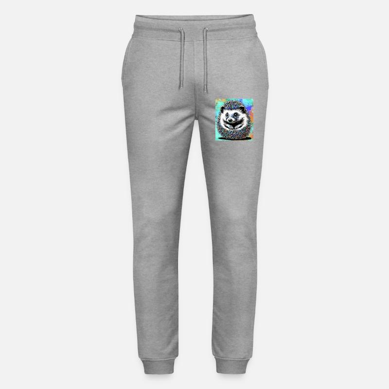 hérisson - Pantalon de jogging bio MOVER Stanley/Stella unisexe - gris chiné