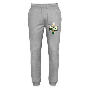 Section Hiker Mile by Mile Appalachian Trail Progr - Stanley/Stella Mover Unisex Organic Jogging Trousers - heather grey - Front - Marisol (170cm) & Nik (191cm)