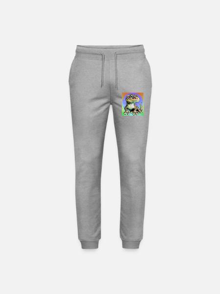 Gecko - Stanley/Stella Unisex Bio Jogginghose Mover  - Grau meliert