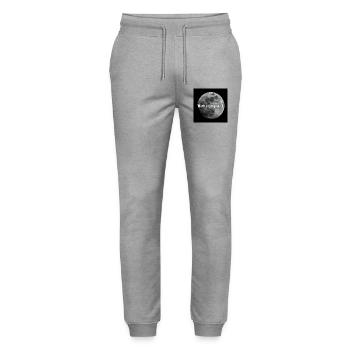 Lunar work in execution X - Stanley/Stella Mover Unisex Organic Jogging Trousers - heather grey - Front - Marisol (170cm) & Nik (191cm)