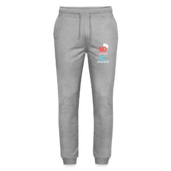 Pâtisserie Pâtissière Pât - Pantalon de jogging bio MOVER Stanley/Stella unisexe - gris chiné - Devant - Marisol (170cm) & Nik (191cm)