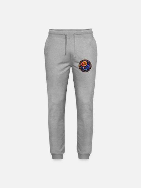 Yin & Yang - Stanley/Stella Unisex Bio Jogginghose Mover - Grau meliert