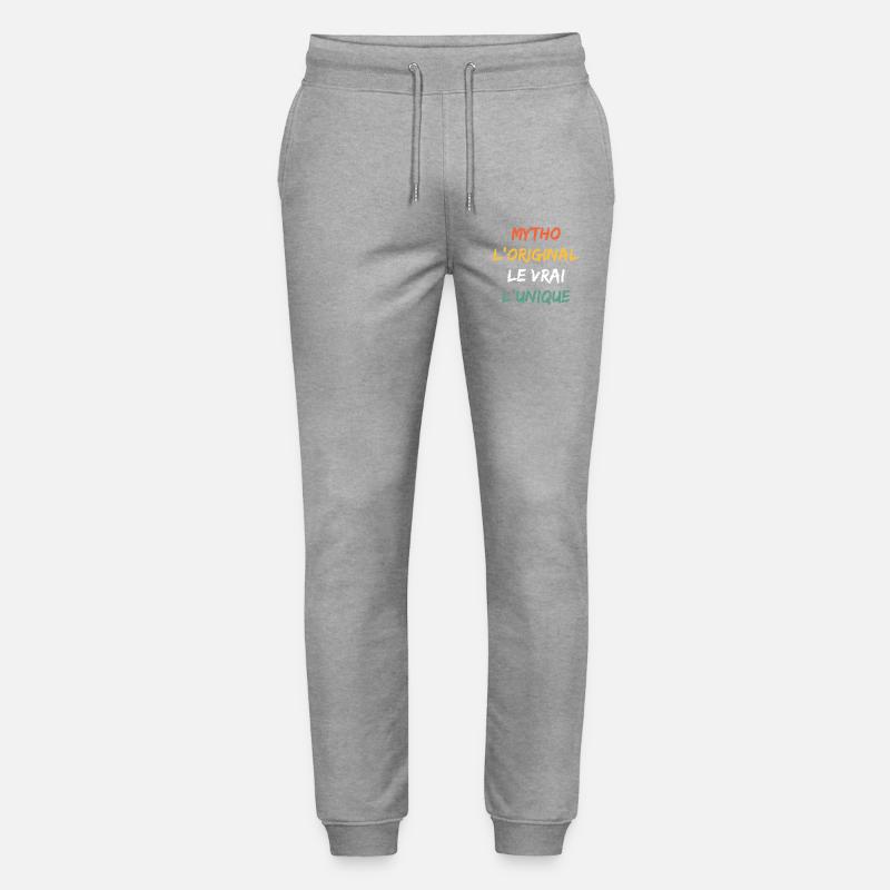Mytho Original Le Vrai Unique - Pantalon de jogging bio MOVER Stanley/Stella unisexe - gris chiné