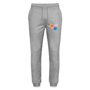 Chemistry Chemist Chemistry Teacher Saying Science - Stanley/Stella Mover Unisex Organic Jogging Trousers - heather grey - Front - Marisol (170cm) & Nik (191cm)