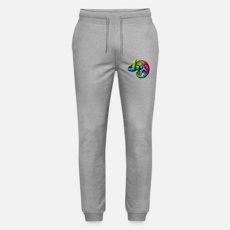 Chameleon - Stanley/Stella Mover Unisex Organic Jogging Trousers - heather grey