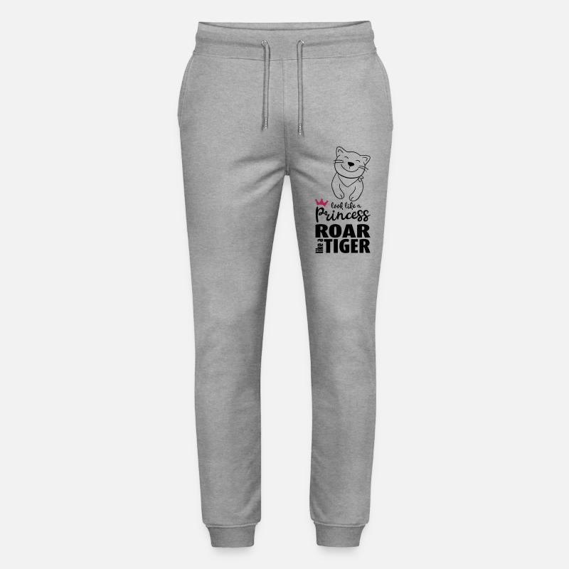 Stubentiger - Stanley/Stella Unisex Bio Jogginghose Mover  - Grau meliert