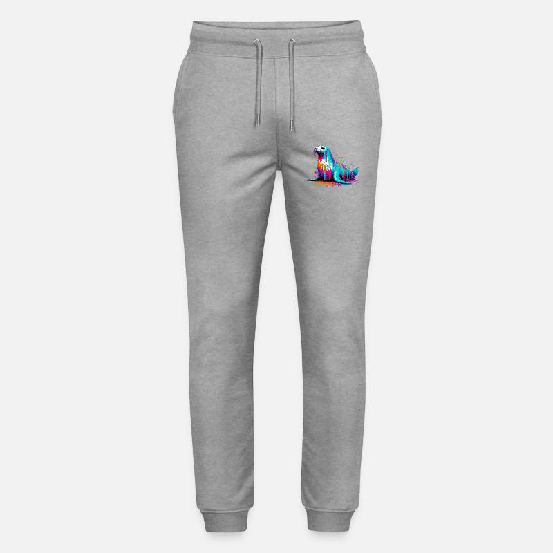 Siegel - Stanley/Stella Unisex Bio Jogginghose Mover  - Grau meliert