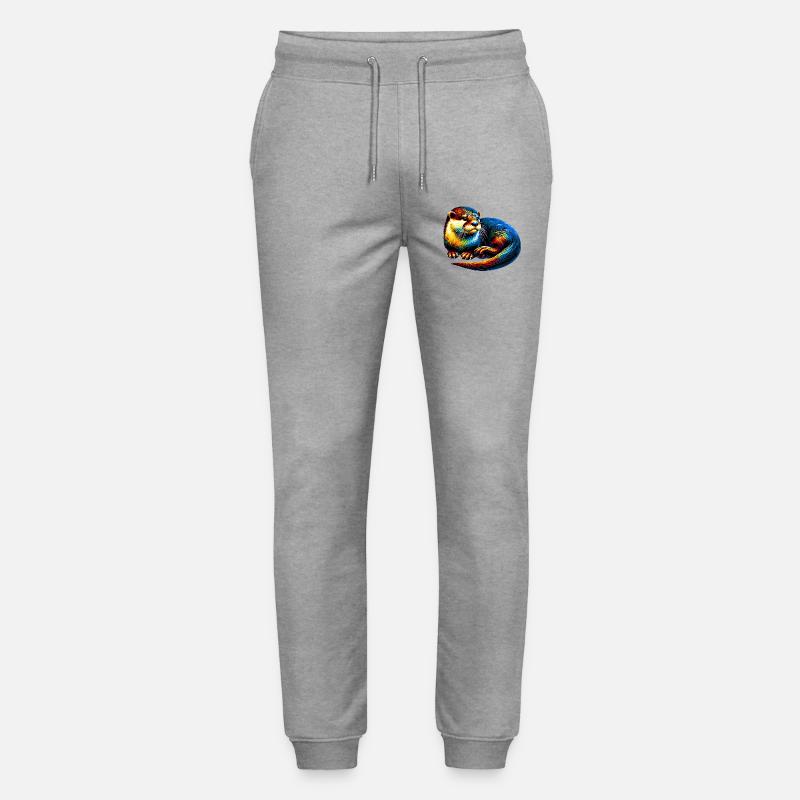 Otter - Stanley/Stella Unisex Bio Jogginghose Mover  - Grau meliert