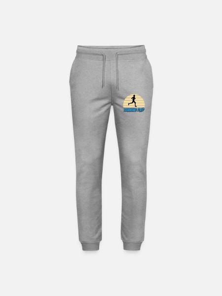 Running dad - Pantalon de jogging bio MOVER Stanley/Stella unisexe - gris chiné