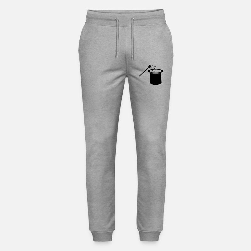 Zauberhut - Stanley/Stella Unisex Bio Jogginghose Mover  - Grau meliert