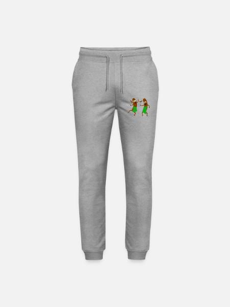 barbecue - Stanley/Stella Mover Unisex Organic Jogging Trousers - heather grey