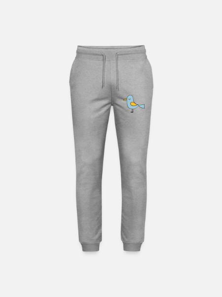 oiseau - Pantalon de jogging bio MOVER Stanley/Stella unisexe - gris chiné