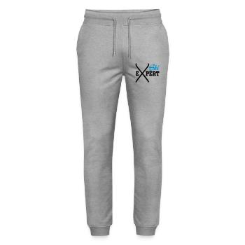 6254398 117220119 Ski - Stanley/Stella Unisex Bio Jogginghose Mover  - Grau meliert - Vorne - Marisol (170cm) & Nik (191cm)