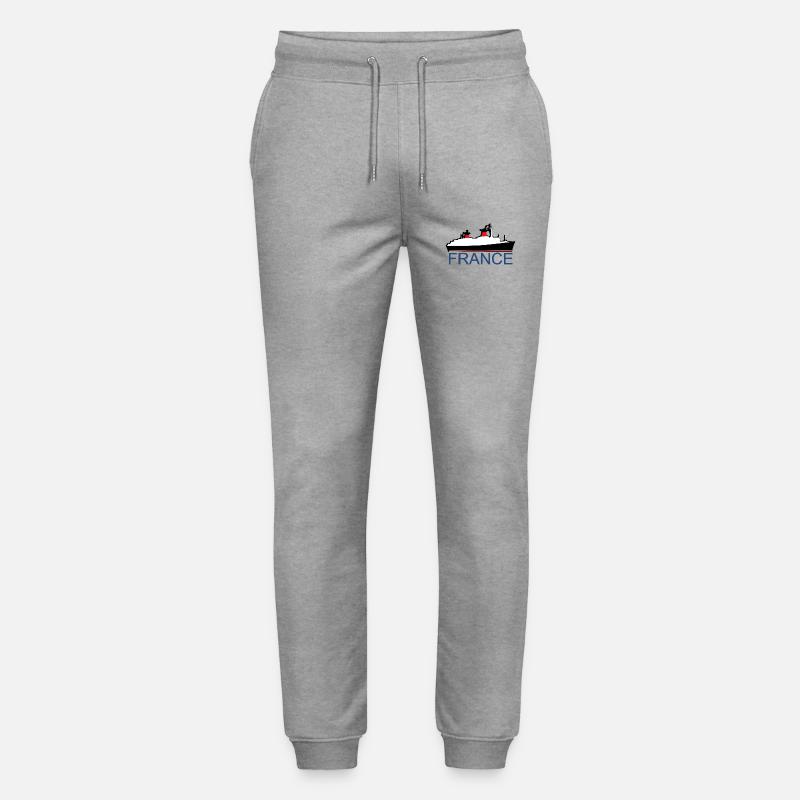 DER FRANKREICH PQUEBOT - Stanley/Stella Unisex Bio Jogginghose Mover  - Grau meliert