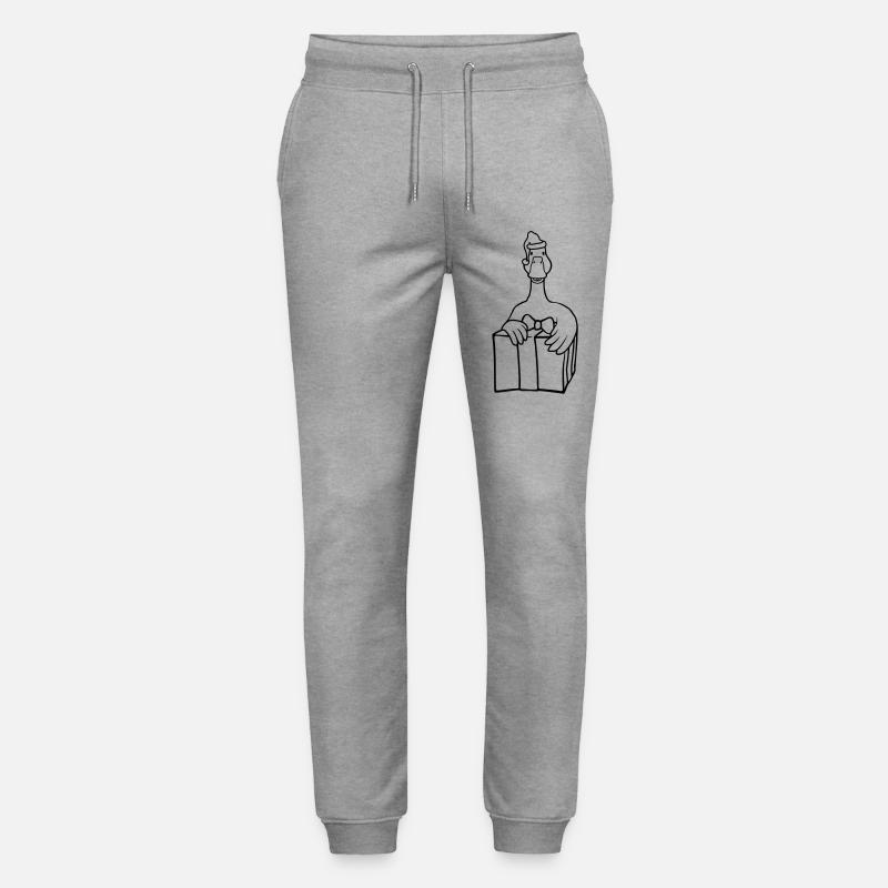 Cadeaux de Noël chère oie - Pantalon de jogging bio MOVER Stanley/Stella unisexe - gris chiné